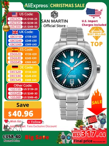 San Martin 39mm SN0144 "JianZhan" Gada Watch Miyota 9015 Original Design Chinese Style Dress Men Automatic Mechanical Watches
