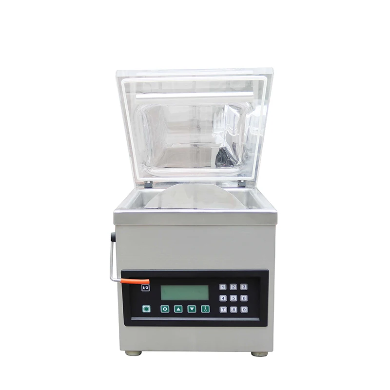 

Automatic Home Single Chamber Tabletop Cheese Food Vaccum Skin Sealer Mini Vacuum Packing Machine