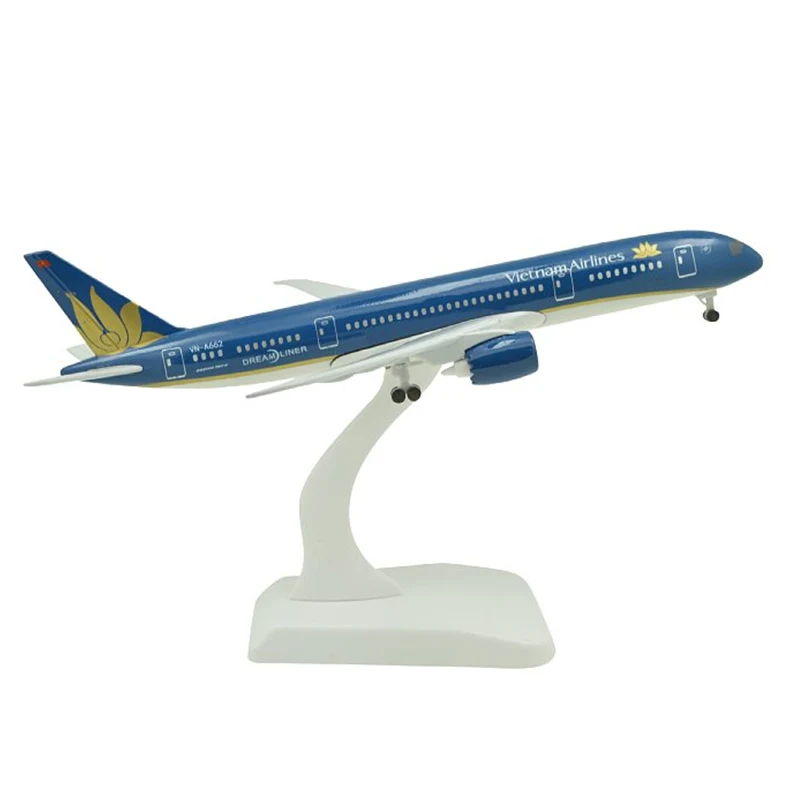 

20CM Airplanes Vietnam Boeing B787 Airlines Plane Models Toys Aircraft Kids Gifts Collection