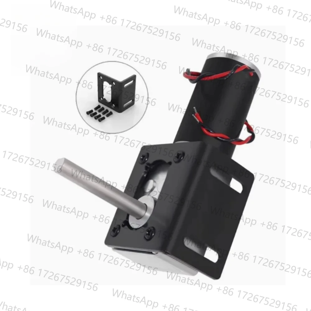 5840-31ZY 6V~24V Worm Gear DC Gear Motor  Super Self-Locking Forward And Reverse Speed Control Shaft Length 51MM Brushed Motor
