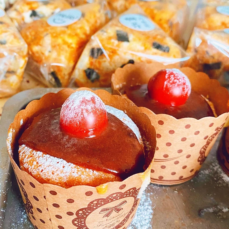 50Pcs Cupcake Paper Cups Wrapper Baking Cake Cup Bakery Party Supplies Wedding Cake Mold Muffin Cupcake Liners Baking Supplies