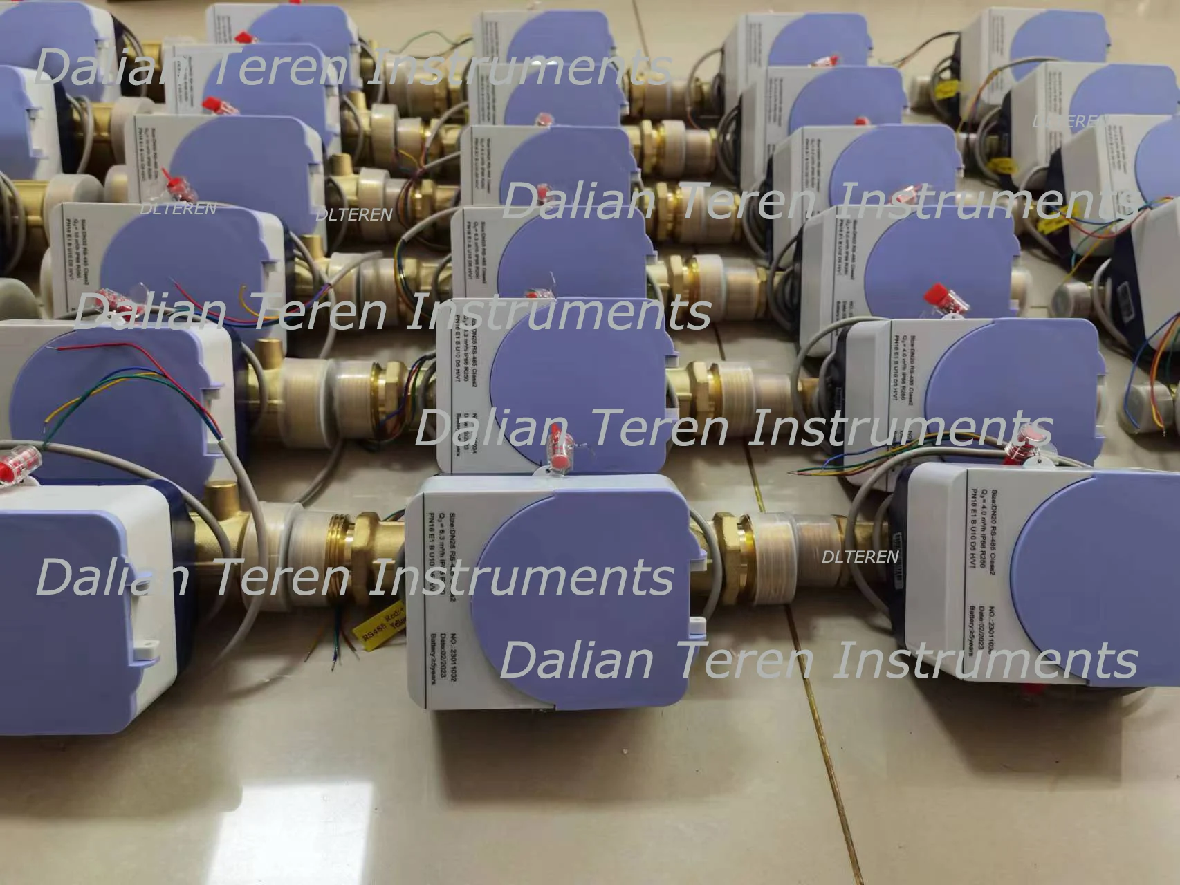 DLTEREN DN15 Household Smart RS485 Output Ultrasonic Fowmeter Ultrasonic Water Meter R250