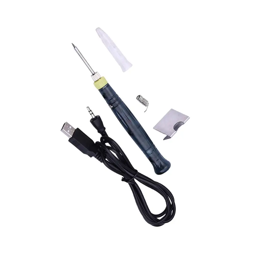 Mini USB 5V 8W elektrisch angetriebener Lötkolben Stift Touch Switch Kit