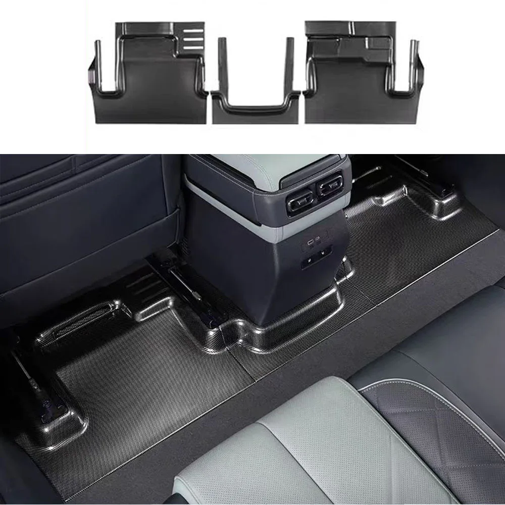 For BYD Formula Leopard 5 2024 2025 Seat Kick Plate Special Front Seat Protective Pad Foot Pad Interior Modification Supplies