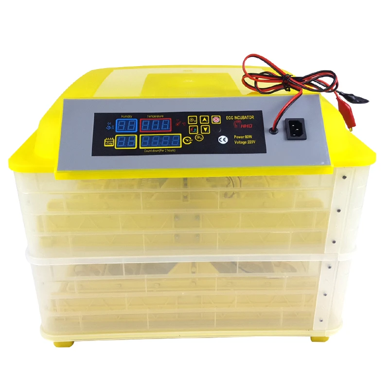 

WONEGG 112 Automatic Chicken Duck Turkey Egg Incubator Hatching Machine Dual Power Easy-to-Operate New Condition Made Of PP