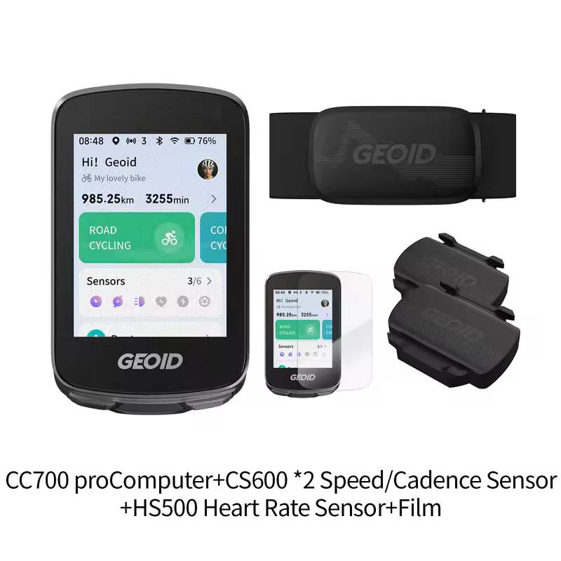 GEOID CC600/CC700 Bike Computer Wireless Color Screen Bicycle Speedometer ANT+ WIFI Cycling Speedometer IPX7 Waterproof Odometer - Image 8