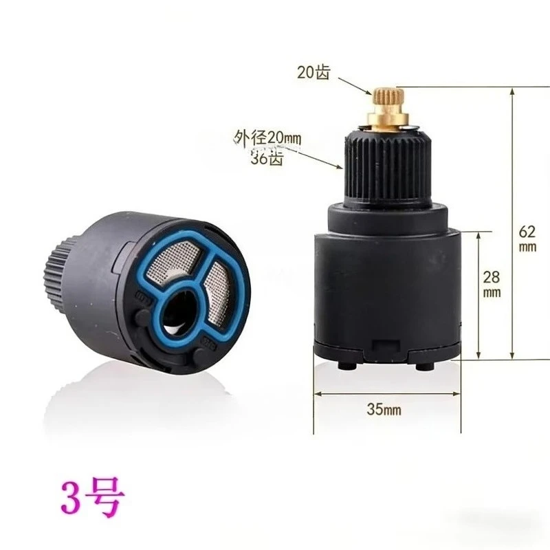 Suitable for Thermostat Ceramic Filter, Faucet Filter, Mixer, Low Torque Faucet Accessories, Rotating Flat Bottom