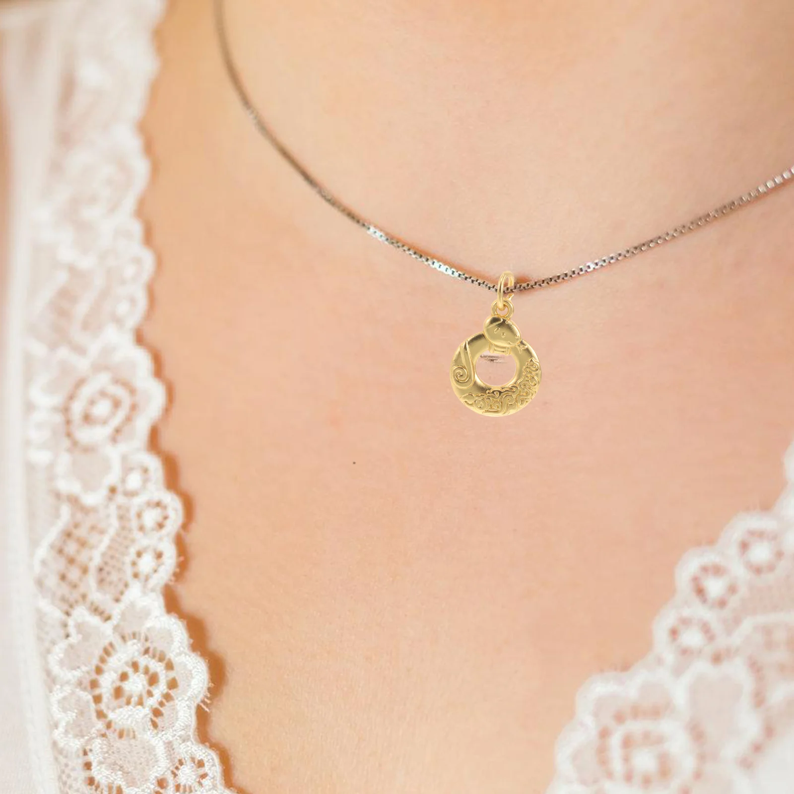 

1Set Snake Pendant Zinc Alloy Unique Design Charm for DIY Jewelry Making Supplies Snake Necklace Bracelet Craft Charm