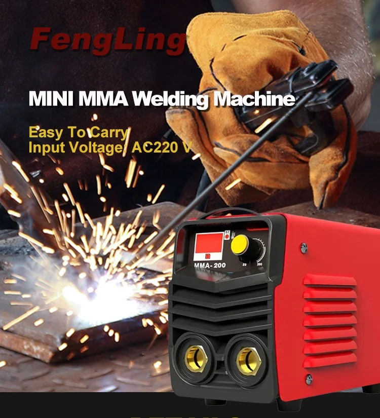 Hot-selling New Technology  High Efficient MiNi Portable Welding Machine MMA Inverter ARC Welder