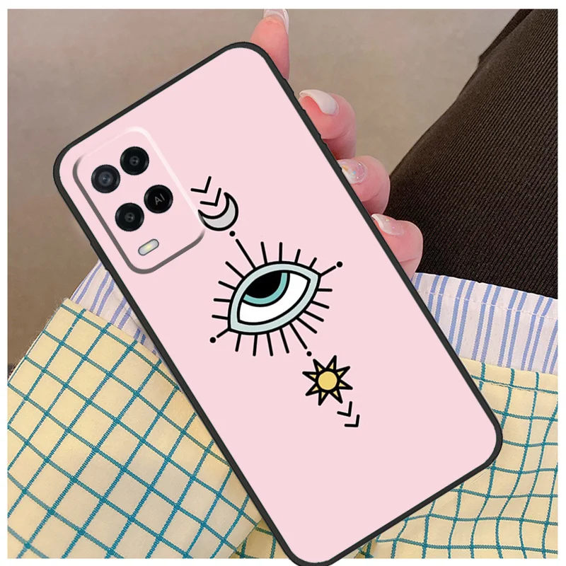 Nazar Boncuğu Evil eye Back Cover For OPPO A5 A9 2020 Case For OPPO A94 A74 A54 A31 A53 A53S A83 A91 A52 A72 A15