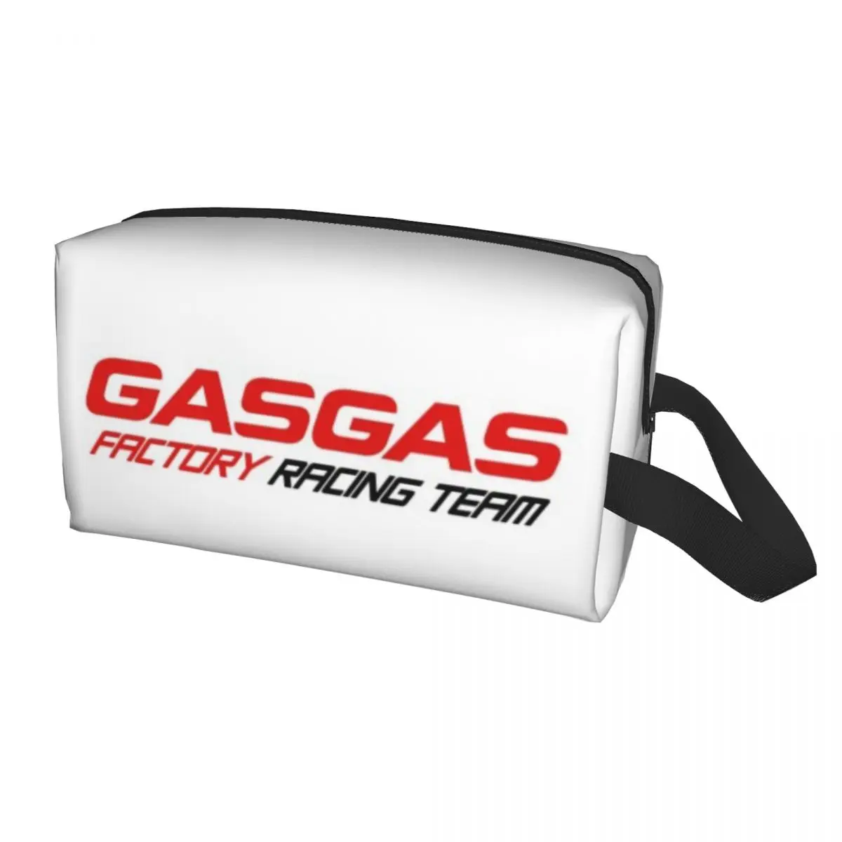 Gasgas Logo Cosmetic Bag Women Fashion Big Capacity Motorcycle Mountain Bike Makeup Case Beauty Storage Toiletry Bags