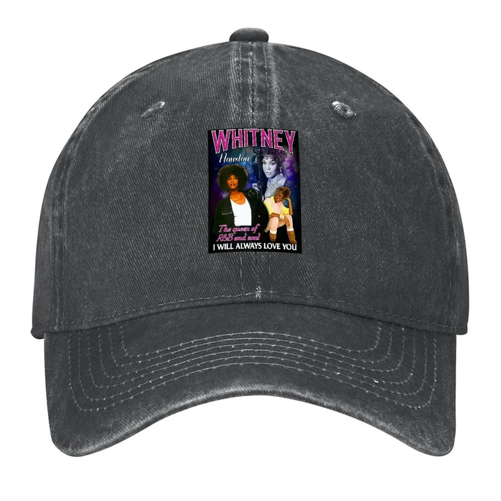 

Whitney Houston So Emotional Queen Of RB Soul I Will Always Love You Retro Tee I Love This Shir Baseball Cap