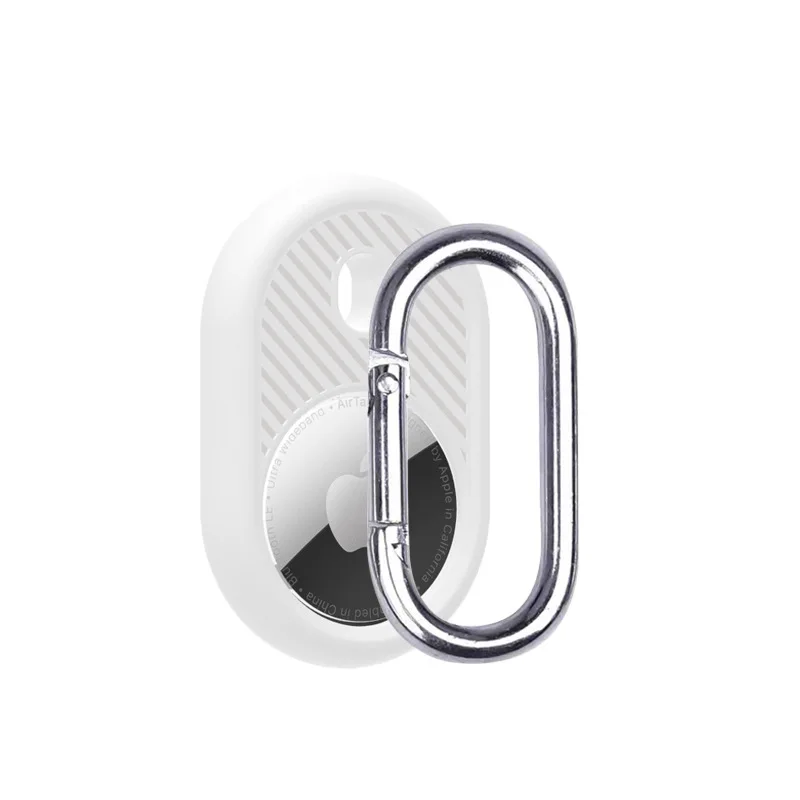 Étui de protection en silicone pour Apple Airtags, housse pour Air Tags, localisateur Tracker, dispositif anti-perte, porte-clés, manchon de protection, 500 pièces