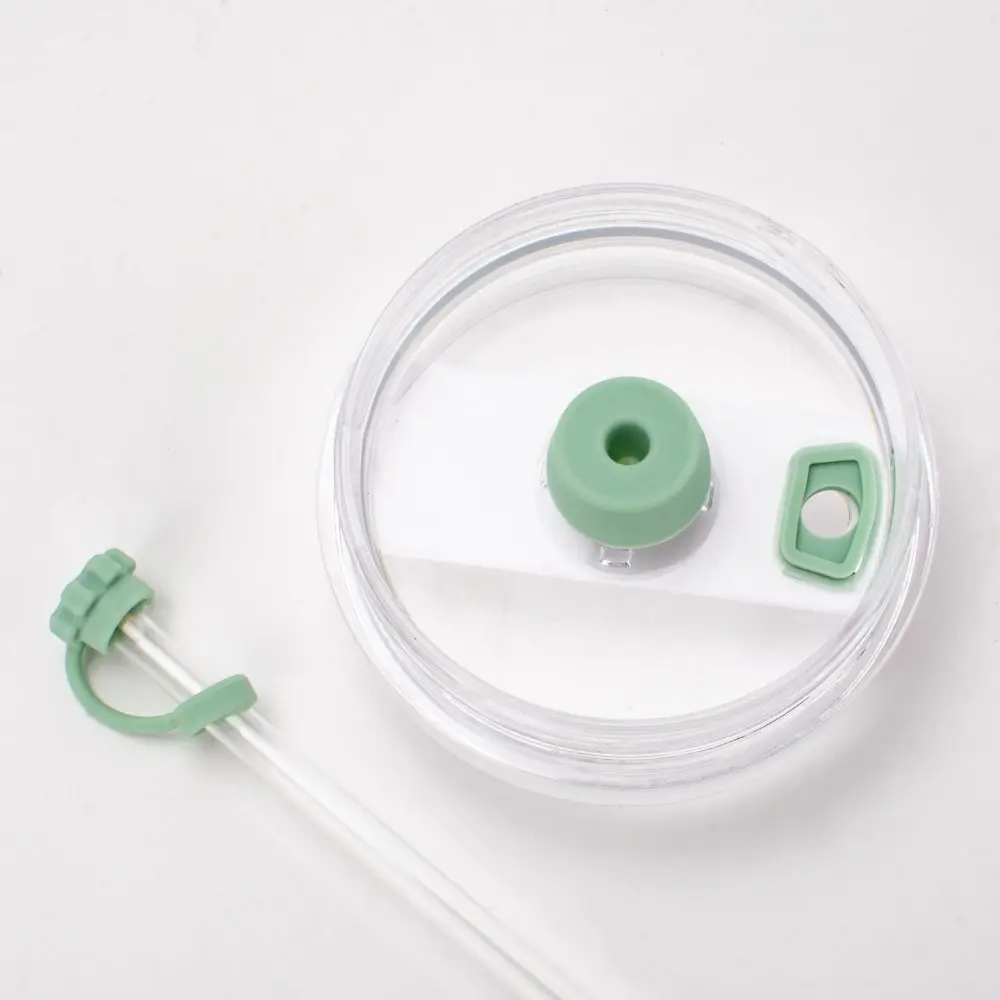 3Pcs Soft Silicone Spill Proof Stopper Set Tumbler Leakproof Straw Cap Cup Accessories Spill Stopper for Cup 1.0 2.0 40oz/30oz