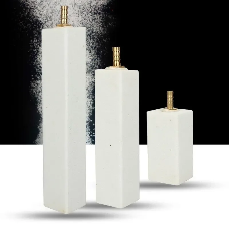 Aeratore a bolle di pietra Nano Air per acquario e coltura idroponica, pompa d'aria, piastra di ossigeno, ornamento