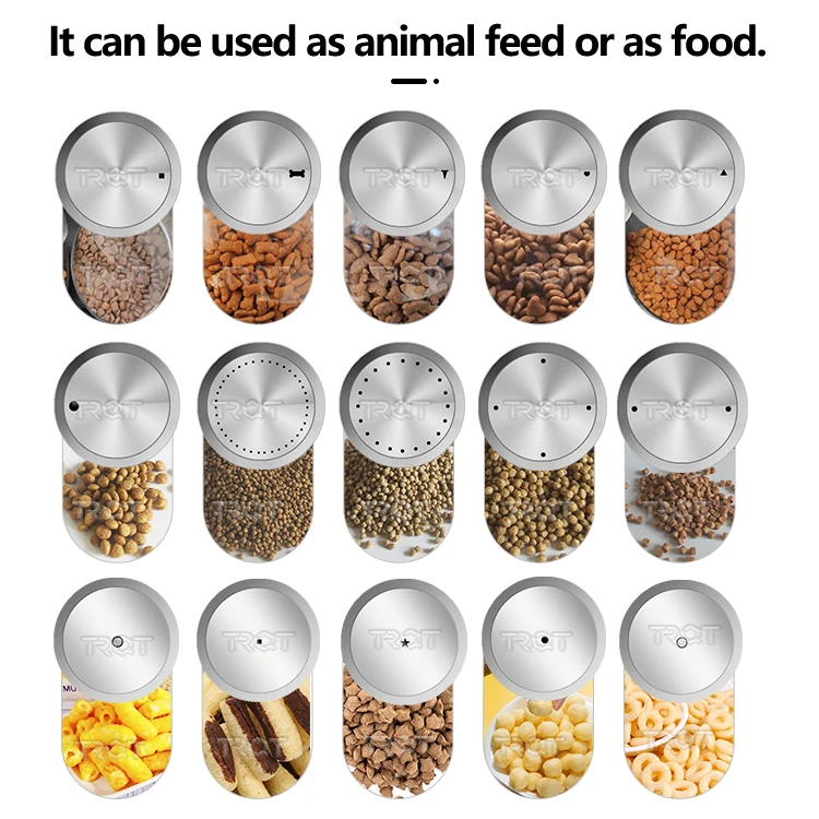 Automatic High Productivity Dog Pet Food Processing Machine Production Line Dry-Forming Coarse-Grinding New Condition Engine