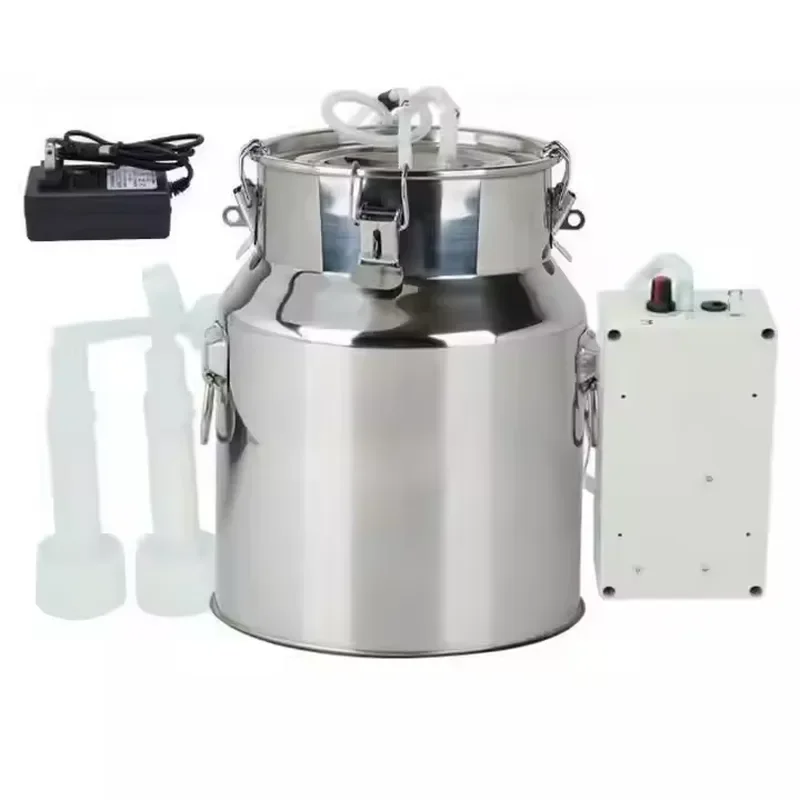 TEBAK Factory Price14L Cow Milking Machine Electric Speed Adjustable Goat Milking Machine for Cows Sheep