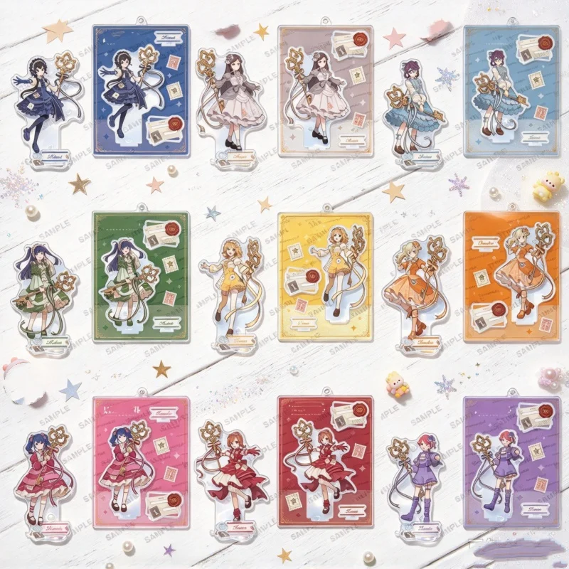 Acrylic Stand Figure Keychain Anime Revue Starlight 15CM Karen Aijou,Hikari KaguraM,Junna Hoshimi Gifts Accessories Collection