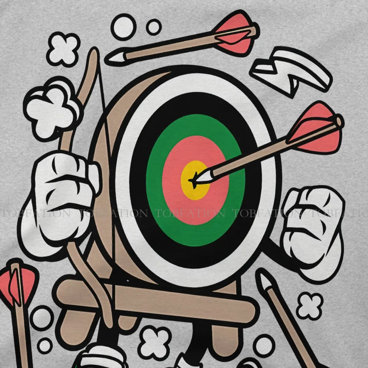 Archery Target Harajuku TShirt Archery Sports Creative Tops Comfortable T Shirt Men Clothes