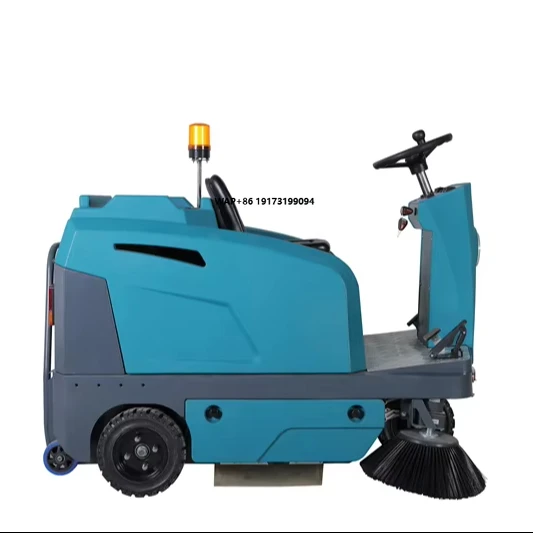 

New 1400mm Ride-On Electric Floor Cleaning Machine Excellent Cleaning Width Eco-Friendly Electric Fuel