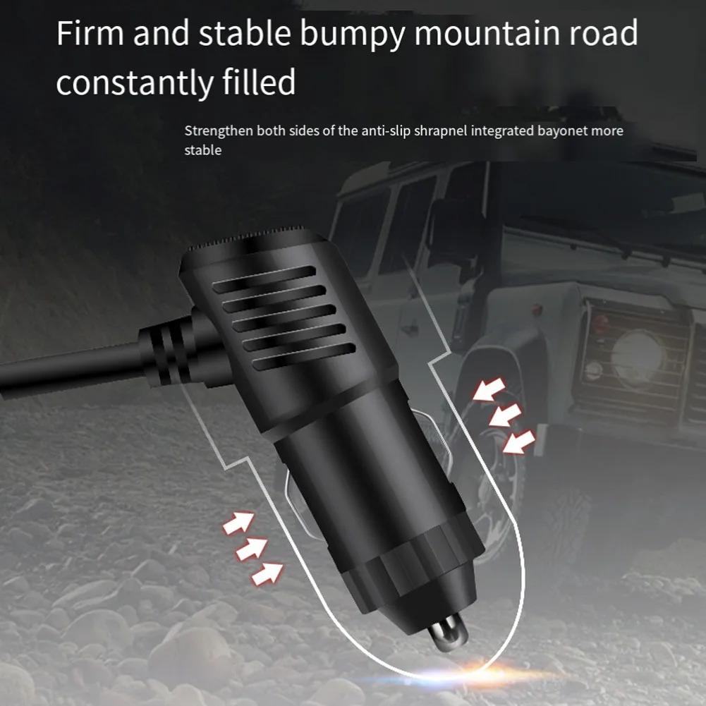 Power up on the Road with this Dual USB Car Charger Adapter Compatible with For IPhone For IPad GPS Dashcam and More