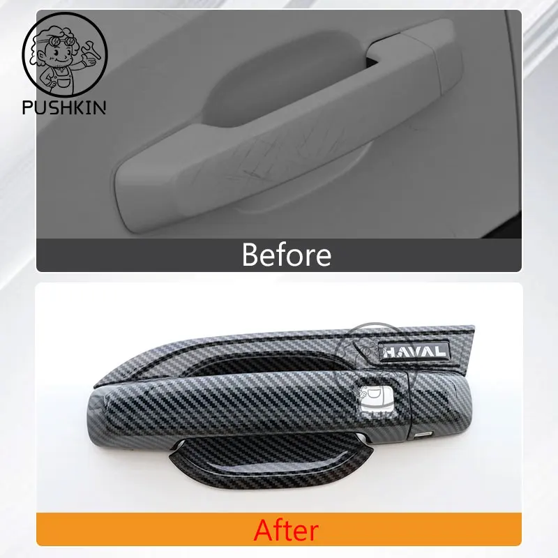 For Haval H7 2025 2026DARGO 2TH  Accessories Car Door Pull Doorknob Catch Door Handle Bowl Cap Decoration Cover Trim Accsesories