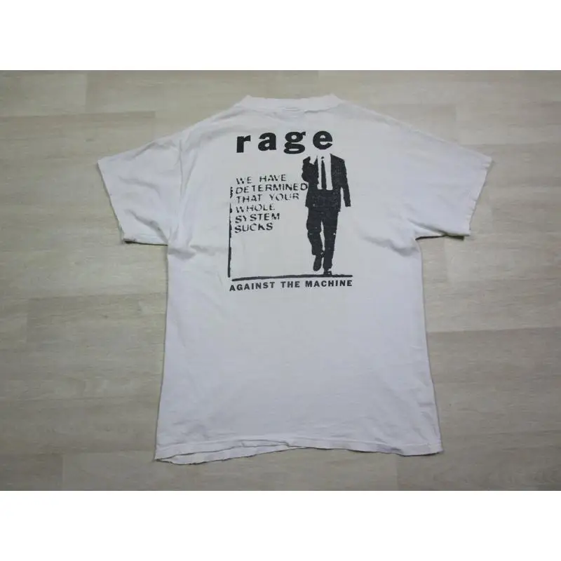 Vintage Rage Against the Machine (L) T Shirt 1990's Band 