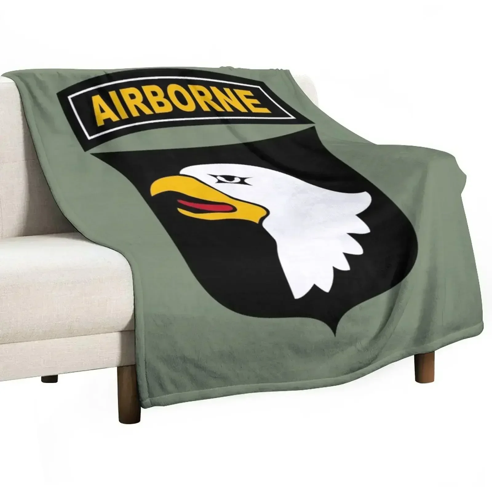 

101st Airborne Division (US Army) Throw Blanket Stuffeds heavy to sleep Heavy Furrys Blankets
