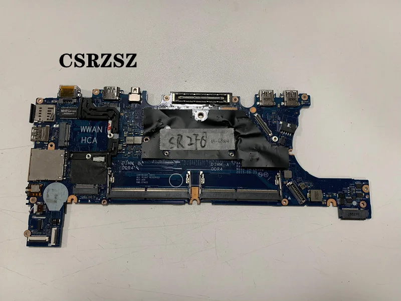 CSRZSZ For Dell Latitude E7270 7270 Laptop motherboard  with i5-6300u CPU LA-C451P CN-0H7Y7K  0H7Y7K  DDR4 Test all functions