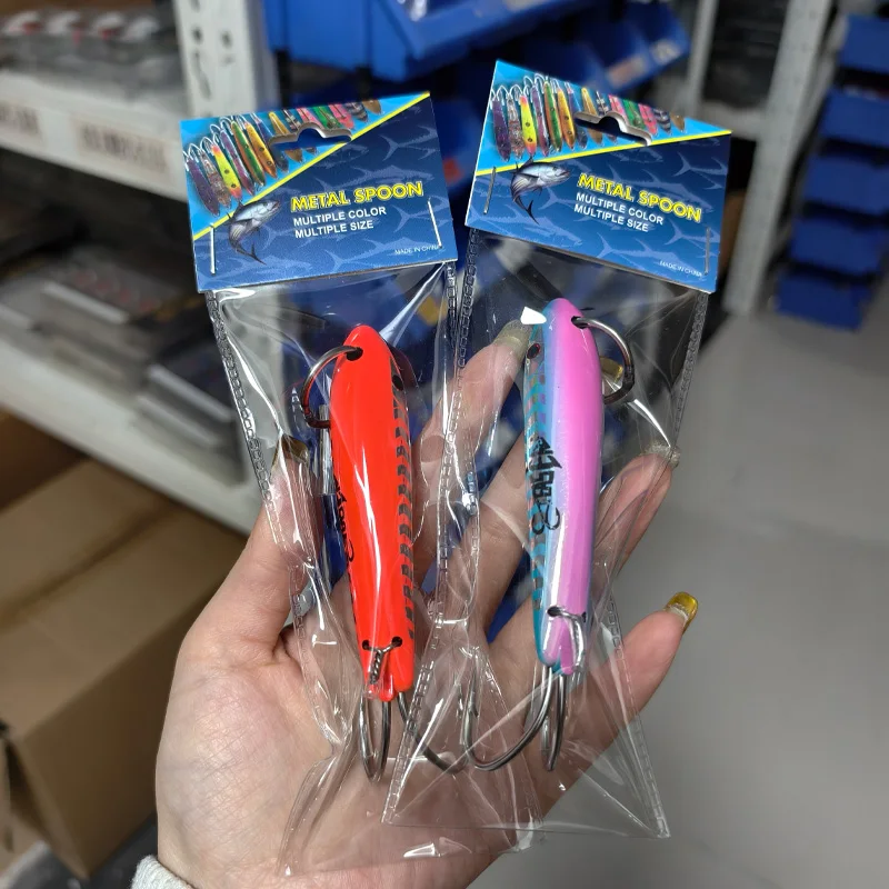 Jig Spoon Kahawai Obsession – Cuchara metálica con doble anzuelo - imagen 2
