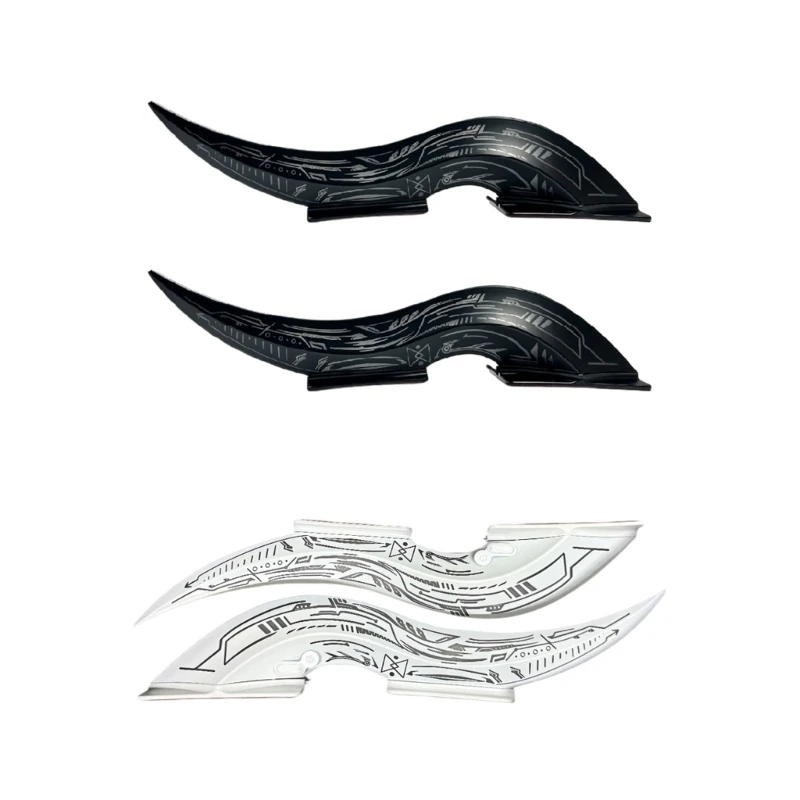 M76E Upgrade LED Car Roof Decorative Light Pair with Adhesive Mount for Evening