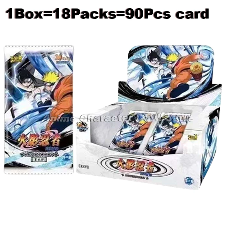 Newest Original KAYOU Naruto Card Box Anime Ninja World Characters SE BP PU UR Rare Collection Cards Children Collectibles Gift