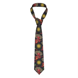 Classic Tie for Men Silk Mens Neckties for Wedding Party Business Adult Neck Tie Casual Cartoon Chili Pepper Tie