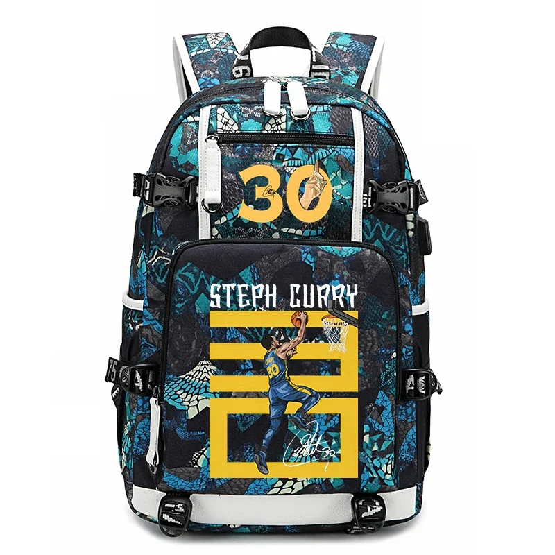 print student schoolbag youth backpack large capacity travel bag suitable for boys and girls