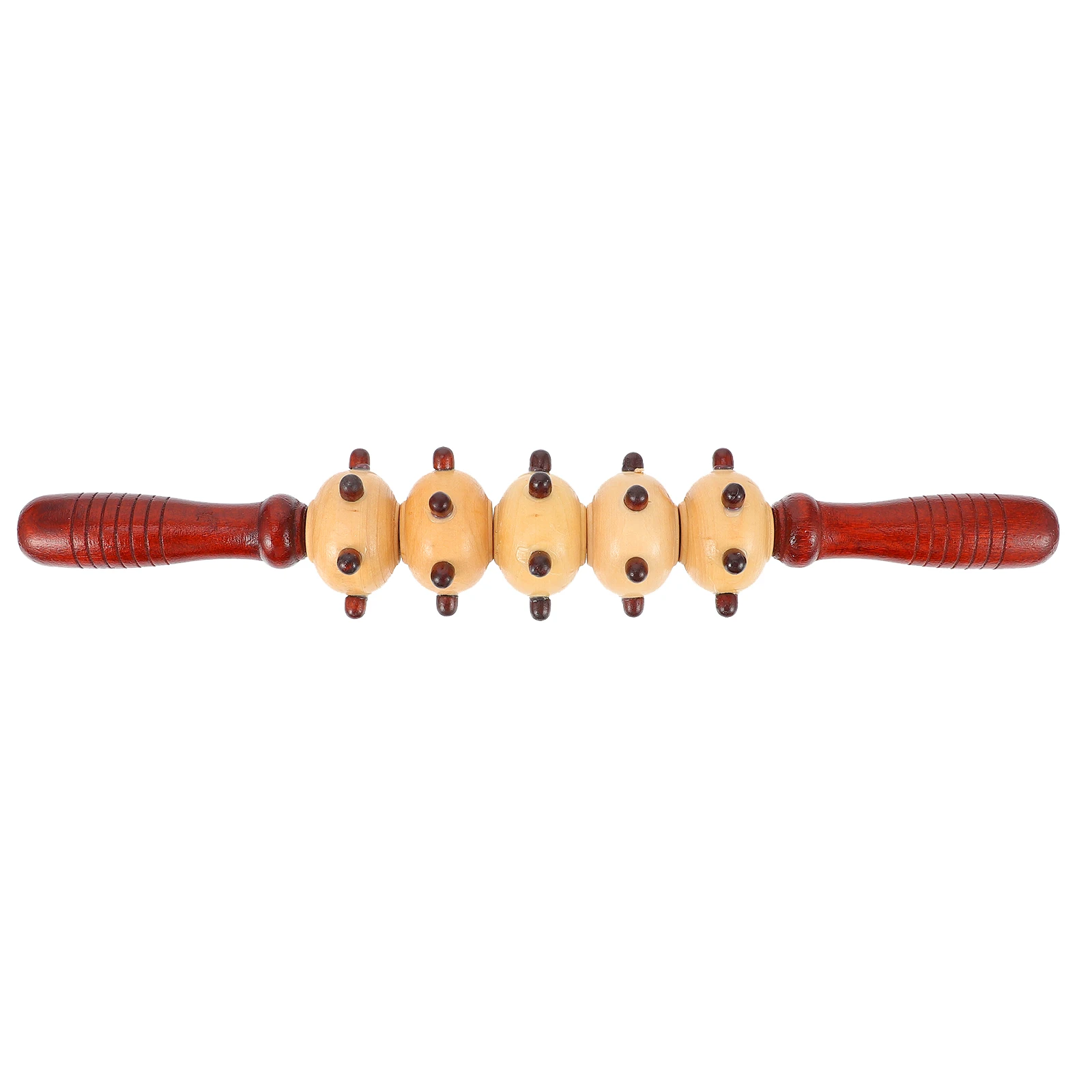 

1 pc Massage Wheel Full Body Roller Wood Belly Massager Durable Stick Muscle Relaxer Promote Circulation Metabolism Yoga Rod