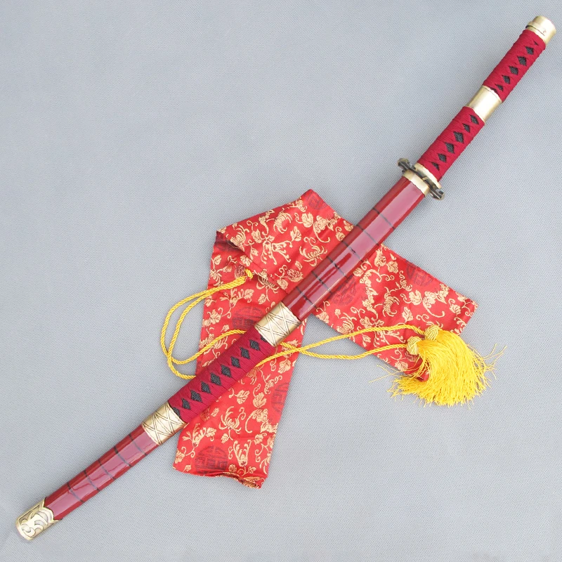 

Anime One Piece Sword, Roronoa Zoro's Sword, Sandai Kitetsu, Quality Wooden Sword, Zinc Alloy Metal Fitting, Can Custom