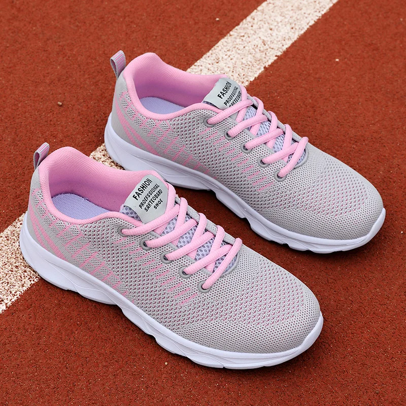 High Top Tenis Mujer 2023 Tennis Shoes Women Breathable Gym Shoes Ladies Jogging Sneakers Fitness Trainers Female Footwear Cheap