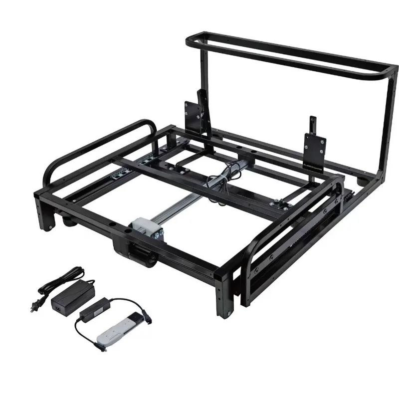 

Electric sofa frame Hardware accessories Telescopic frame Multifunctional remote control slide rail Flat push folding