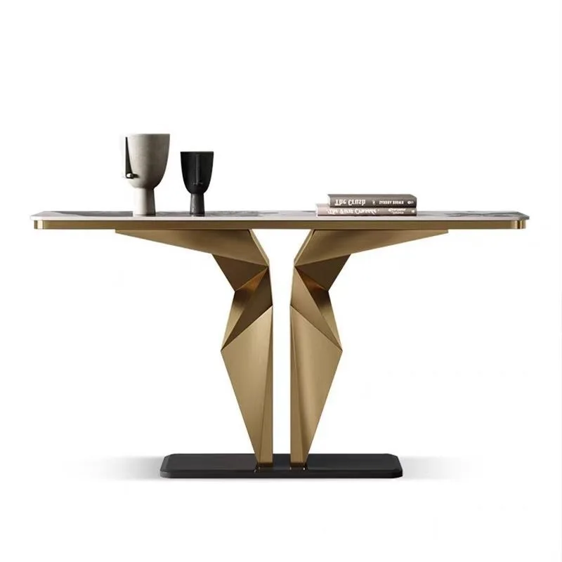 

Xuanguantai вилла из каменной плиты, входной стол из нержавеющей стали, мраморный стол