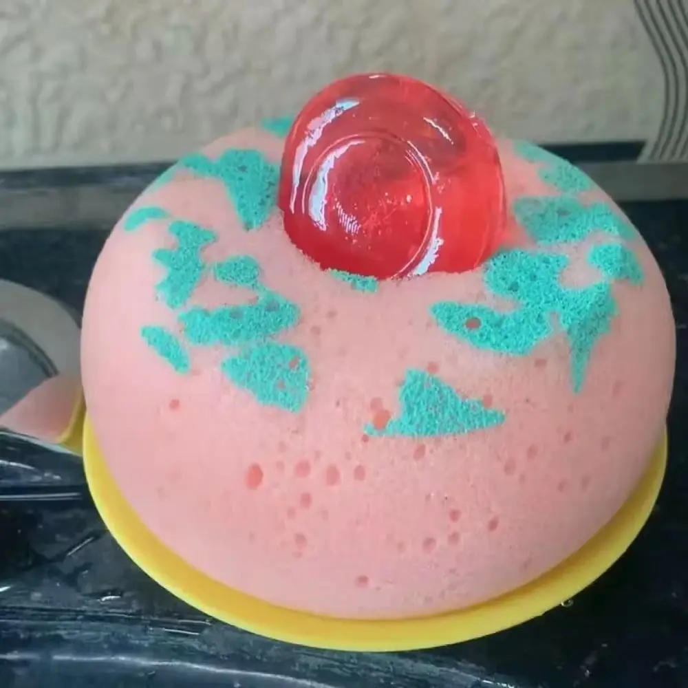 Cartoon Tier Capybara Bad Schwamm Ball mit Mini Seife Gesicht Waschen Baden Reinigung Pinsel Haushalt Bad Zubehör