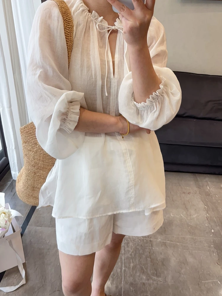 2026ss Sommer Luxus Damenhemd  – Mens Linen Shirt Long Sleeve Bewertung und Preis