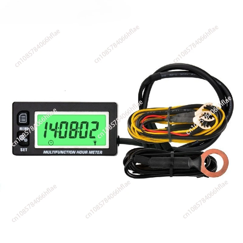 

Тахометр для мотоцикла, счетчик моточасов, прибор для измерения скорости, температуры и времени, универсальный прибор для обслуживания мотоциклов.