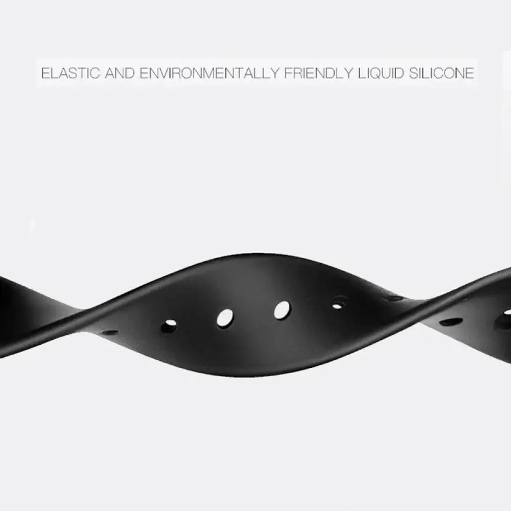 حزام سيليكون لشاومي Mi Band 10 حزام استبدال الرياضة الفرقة معصمه سوار Correa ل Xiaomi Mi Band 8 9 10 حزام الساعات