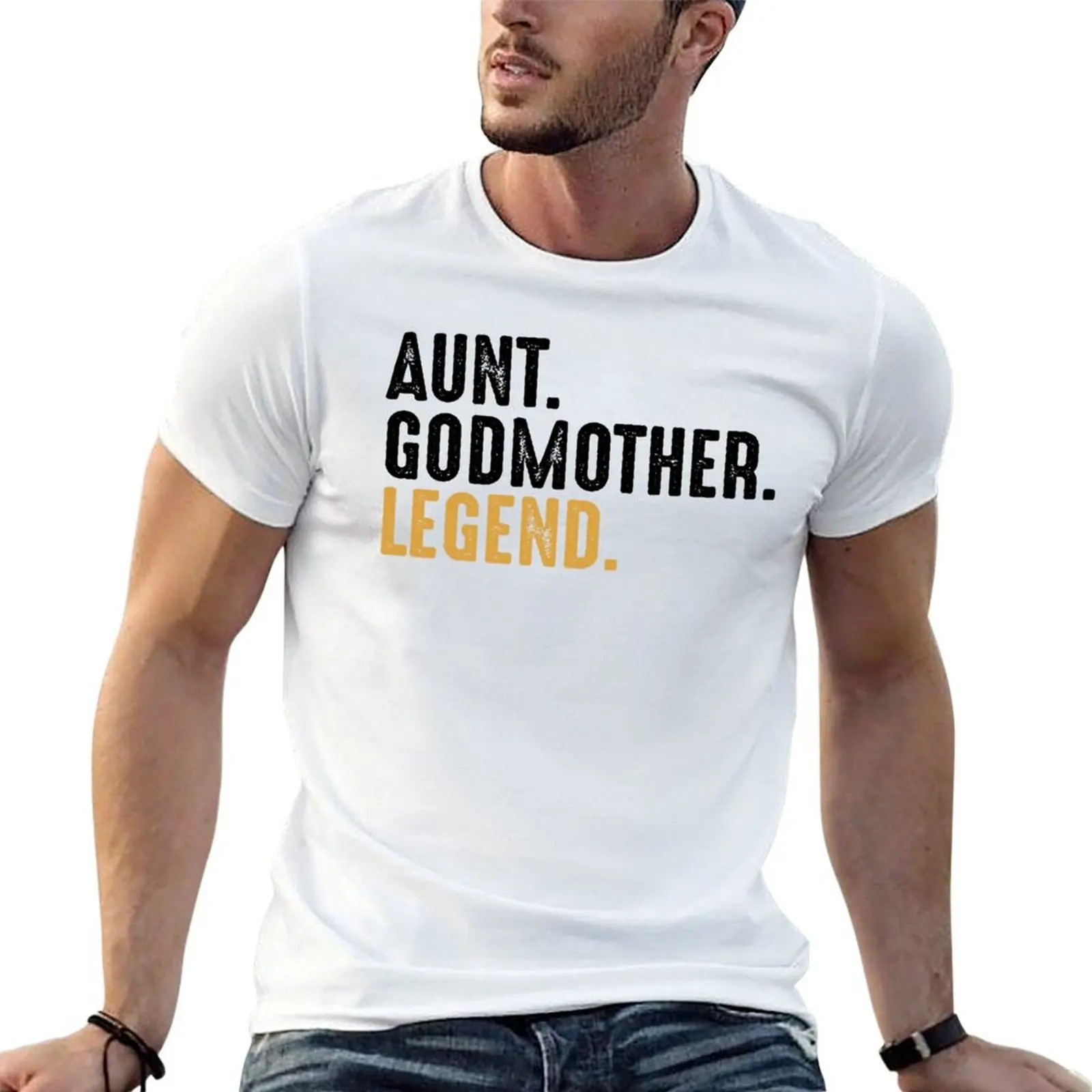 

Aunt Godmother Legend T-Shirt t shirts cotton 100% cotton t shirts man 100% t shirt man designer T-shirt