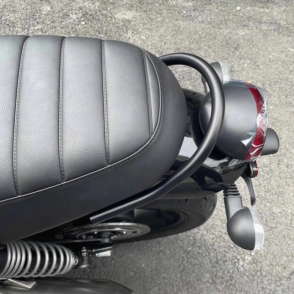 For Street Twin 900 16-24 Speed Twin 1200 19-24 Street Scrambler 900 17-24 Passenger Rear Solo Seat Luggage Rack Support Shelf