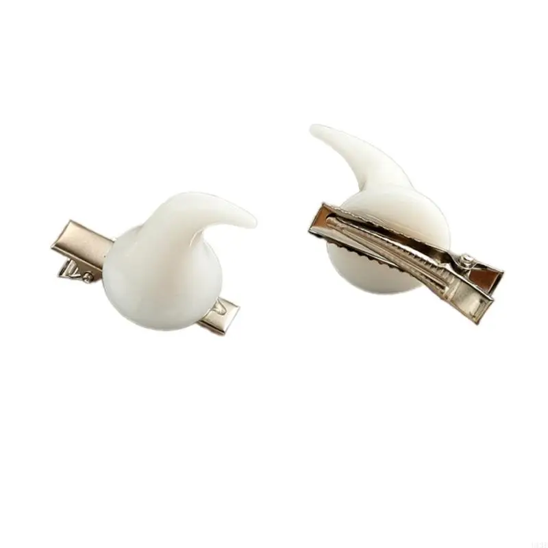 2pcs/Set Duckbills Horn Hair Pin