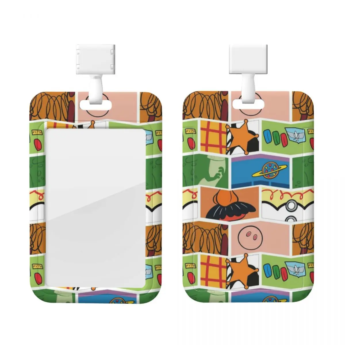

Custom Toy Story Cartoon Card Badge Holder Card Holder Men Women Neck Strap ID Credential Holder For Nurse