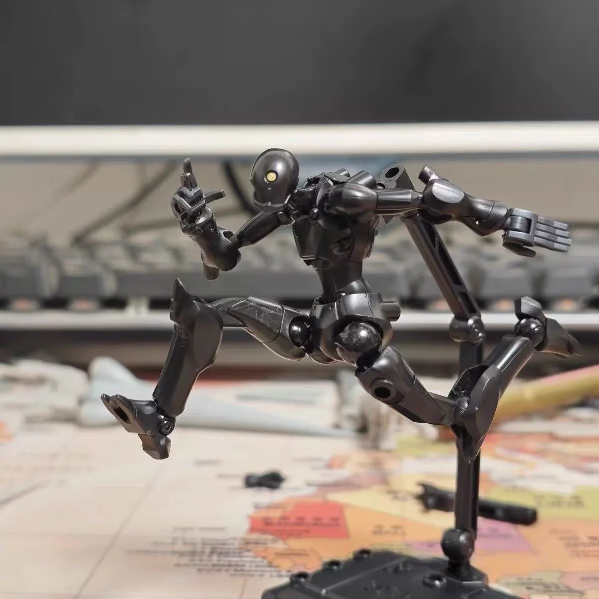 Mocny Atak Paranormalny Sci-Fi Militarny Model do Składania Chiefland 3min-A Seria Kolekcjonerskie Figurki Akcji