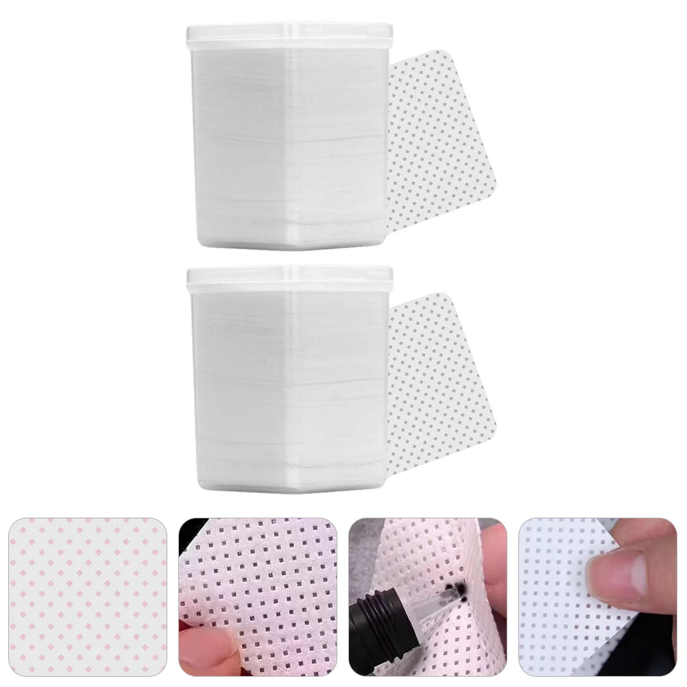 400 stuks wattenschijfjes schoonmaken premium zachte enten wimper nagellakremover make-up verwijderen nail art benodigdheden