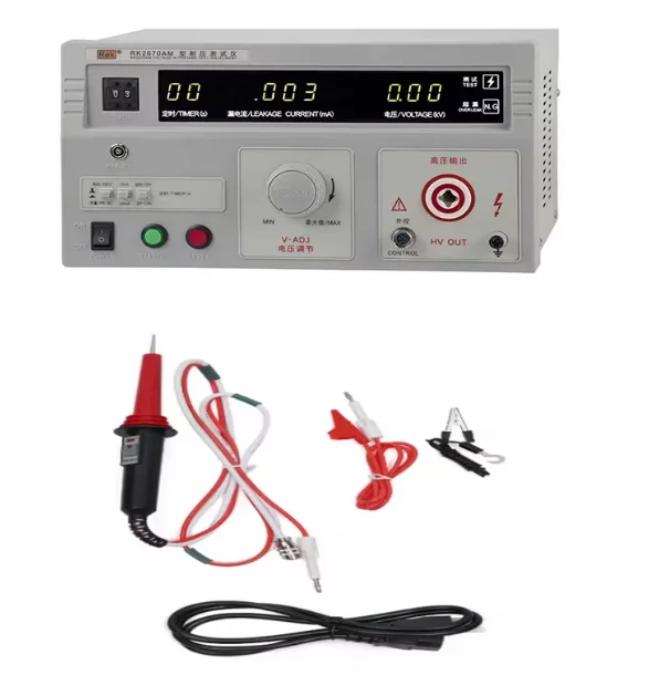 Hola pot Tester AC 0-2/20mA 0-5kV equipo de prueba de alto voltaje